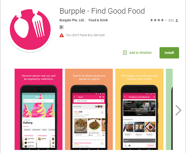 Burpple - Find Good Food