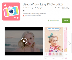 BeautyPlus App